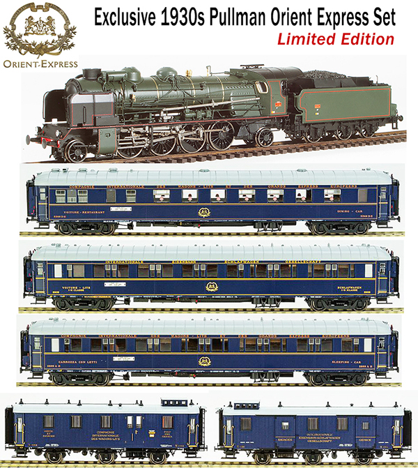 REE Modeles MB 131S1 1930s Pullman Orient Express Set